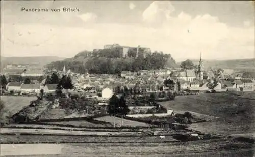 Ak Bitche Bitsch Lothringen Moselle, Panorama