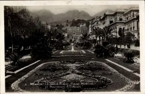 Ak Menton Alpes Maritimes, Public Garden Casino Municipal