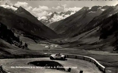 Ak Tirol Österreich, Gerlosstraße, Wildgerlostal, Reichenspitzgruppe