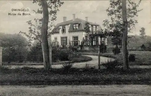 Ak Dwingeloo Drenthe Niederlande, Haus de Borck, Villa