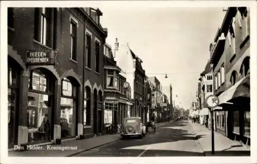 Ak Den Helder Nordholland Niederlande, Koningstraat