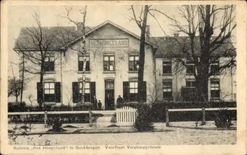 Ak Beekbergen Gelderland, Kolonie Het Hoogeland, Pflegegebäude