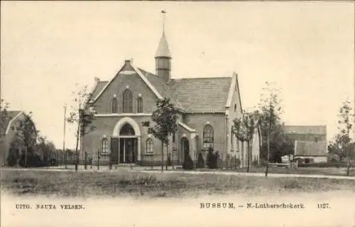 Ak Bussum Nordholland Niederlande, Ned. Lutherschekerk