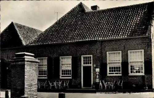 Ak Bronkhorst Bronckhorst Gelderland, Hotel De Gouden Leeuw