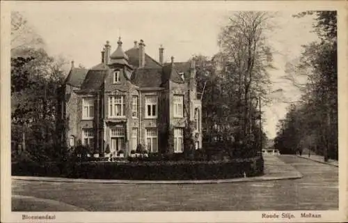 Ak Bloemendaal Nordholland Niederlande, Roode Stijn, Mollaan