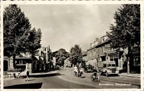 Ak Bennekom Gelderland, Dorpsstraat, LKW