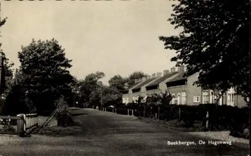 Ak Beekbergen Gelderland, De Hagenweg