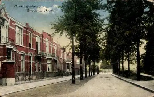 Ak Bergen op Zoom Nordbrabant Niederlande, Ooster Boulevard