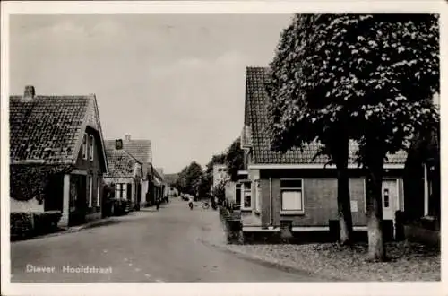 Ak Diever Drenthe Niederlande, Hoofdstraat