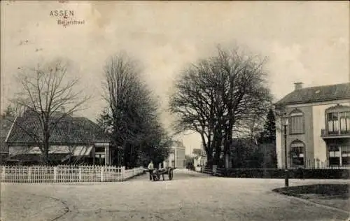 Ak Assen Drenthe Niederlande, Beilerstraat