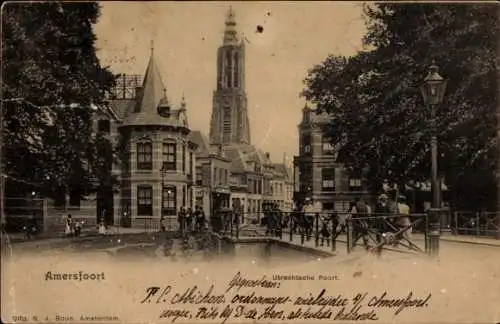 Ak Amersfoort Utrecht Niederlande, Utrechtsche Poort