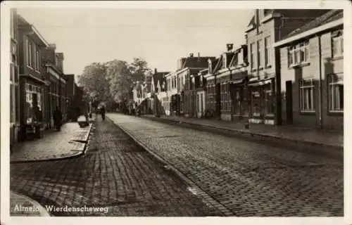 Ak Almelo Overijssel Niederlande, Wierdenscheweg