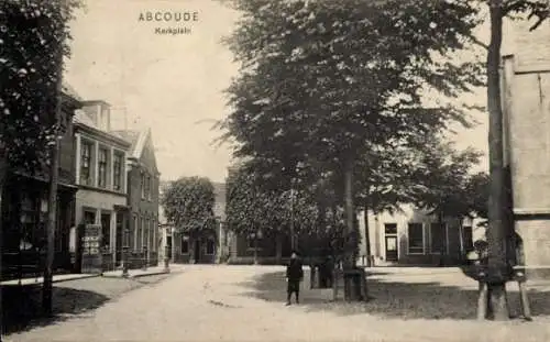 Ak Abcoude Utrecht Niederlande, Kerkplein