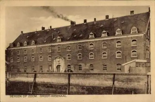 Ak Bergen op Zoom Nordbrabant Niederlande, Groot-Arsenaal