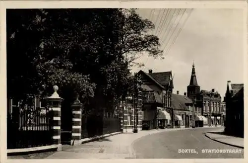 Ak Boxtel Nordbrabant Niederlande, Stationstraat