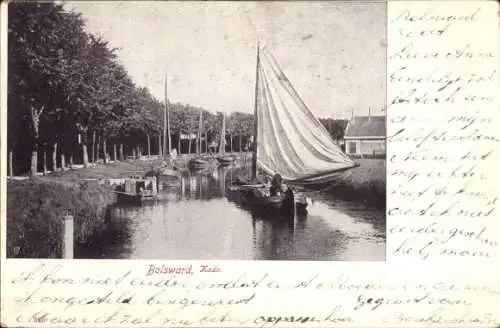 Ak Bolsward Fryslân Niederlande, Kade