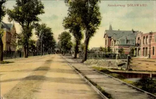 Ak Bolsward Fryslân Niederlande, Sneekerweg