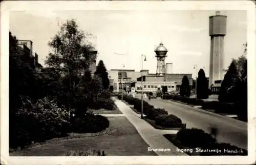 Ak Brunssum Limburg Niederlande, Eingang zur Staatsmine Hendrik