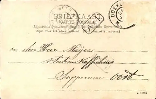 Ak Dokkum Dongeradeel Fryslân Niederlande, Bonifaciusfontein