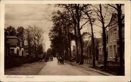 Ak Drachten Friesland Niederlande, Zuid, Straßenpartie