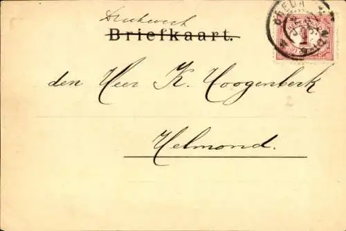 Ak Breda Nordbrabant Niederlande, Groote Markt