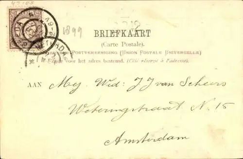 Ak Breda Nordbrabant Niederlande, Groote Kerk, Brugstraat, Dennenoord