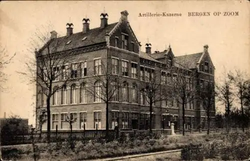 Ak Bergen op Zoom Nordbrabant Niederlande, Artilleriekaserne