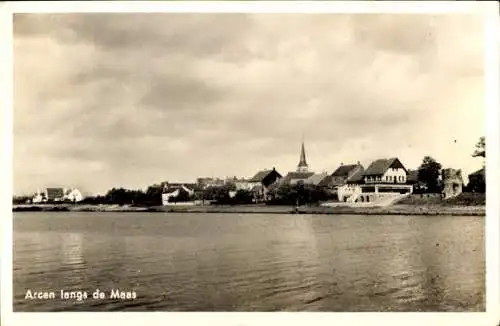 Ak Arcen Venlo Limburg Niederlande, Maas, Ort