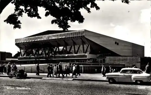 Ak Wien 15 Rudolfsheim Fünfhaus Österreich, Stadthalle