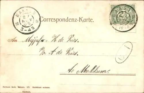 Ak Liberec Reichenberg in Böhmen, Altstädter Platz, Rathaus, Straßenbahnen