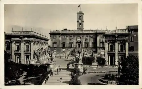 Ak Roma Rom Lazio, Campidoglio, Palazzo