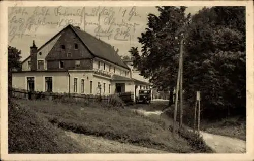 Ak Niederhohndorf Zwickau in Sachsen, Gasthof goldener Engel