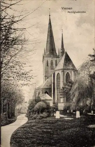 Ak Viersen in Nordrhein Westfalen, Remigiuskirche