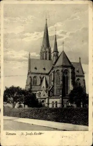 Ak Viersen in Nordrhein Westfalen, St. Josefs-Kirche