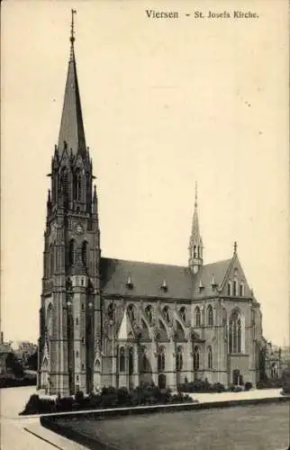 Ak Viersen in Nordrhein Westfalen, St. Josefs Kirche