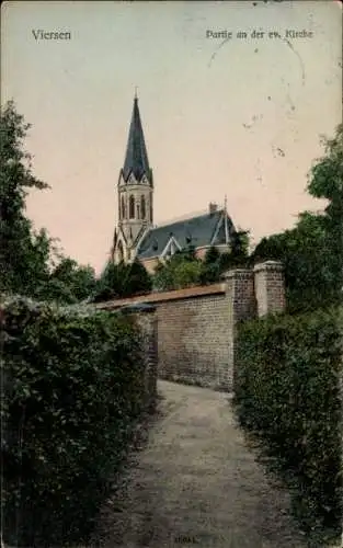 Ak Viersen in Nordrhein Westfalen, evangelische Kirche