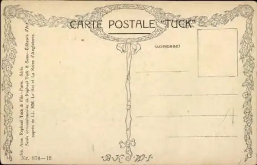 Künstler Ak Eichhorn, Italienischer Komponist Ruggero Leoncavallo, BKWI 874 19