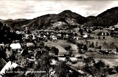 Ak Gutach an der Schwarzwaldbahn Baden, Panorama