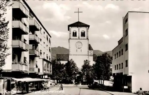 Ak Gaggenau im Murgtal Schwarzwald, Kirche