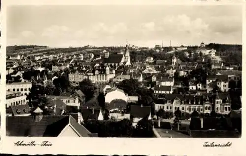 Ak Schmölln in Thüringen, Teilansicht