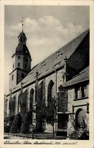 Ak Schmölln in Thüringen, Stadtkirche