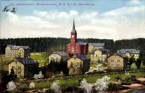 Ak Hochweitzschen Großweitzschen in Sachsen, Königl Landesanstalt