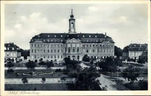 Ak Wermsdorf, Schloß Hubertusburg, Parkanlage