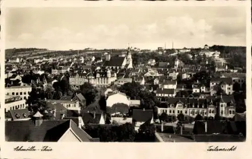 Ak Schmölln in Thüringen, Teilansicht