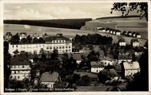 Foto Ak Gelenau im Erzgebirge, Rößler Siedlung 