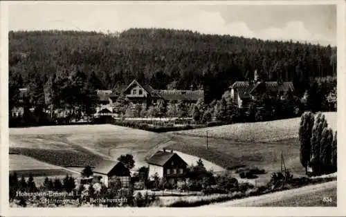 Ak Hohenstein Ernstthal Sachsen, Hüttengrund, Stift