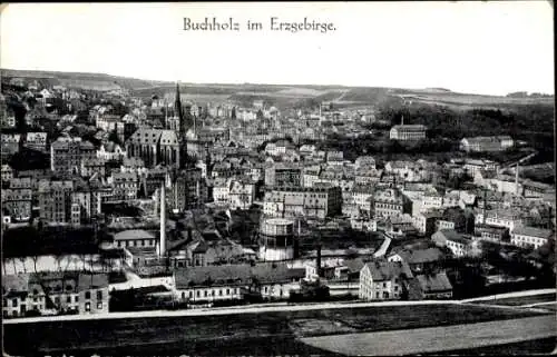 Ak Annaberg Buchholz im Erzgebirge, Gesamtansicht