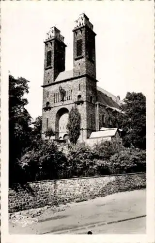 Ak Saarbrücken im Saarland, Ansicht der katholischen Michael Kirche 