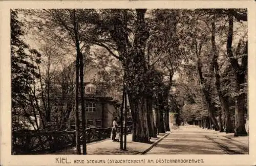 Ak Kiel a.d. Ostsee, Neue Seeburg am Düsternbrookerweg, Studentenheim