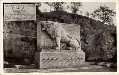 Ak Bad Kösen Naumburg an der Saale, Kriegerdenkmal, Hermann Hosaeus